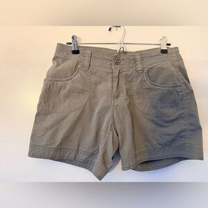 KÜHL Outdoor Hiking Shorts Gray Size 8 Utility Trail Shorts
